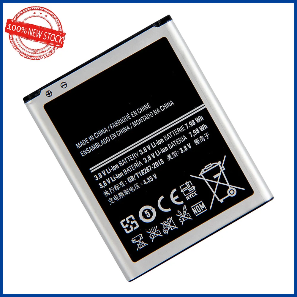 Batería de recambio EB 535163 LU 2100mAh para Samsung Galaxy Grand DUOS GT-I9082 G9082 I9080 I879 I9118 I9060 I9082 baterías