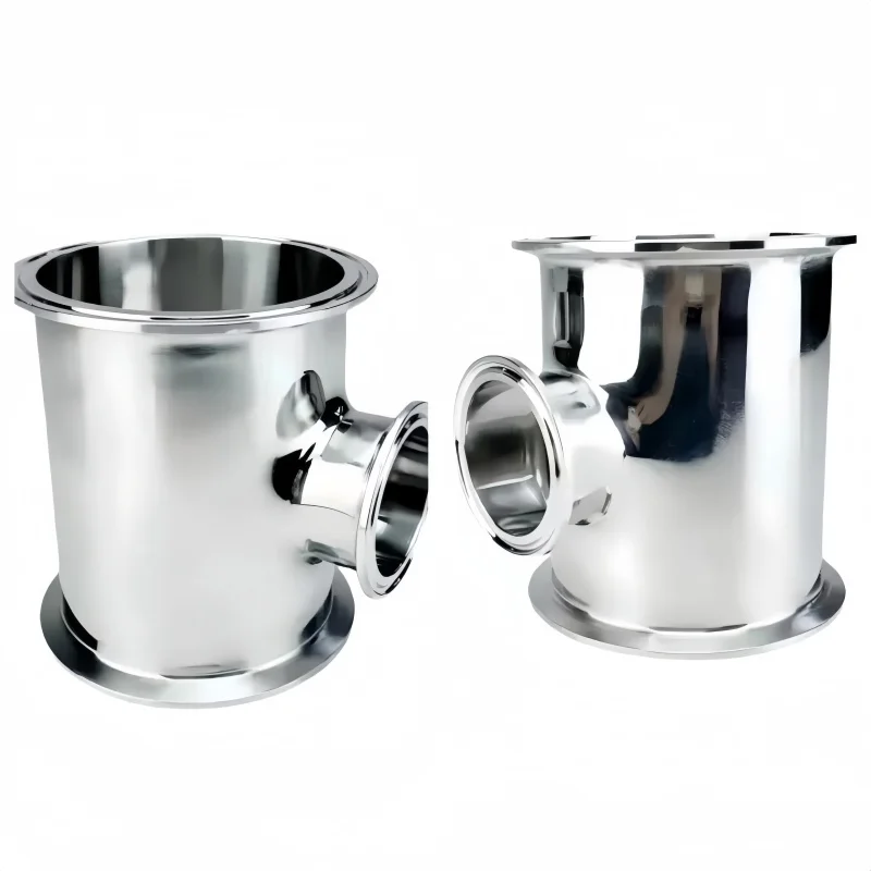 2X2X1.5inch  TC Short Type 3 Way Tee Connector Pipe Fitting For Home brew Distillation ,T-shaped Tube,304 Stainless Steel
