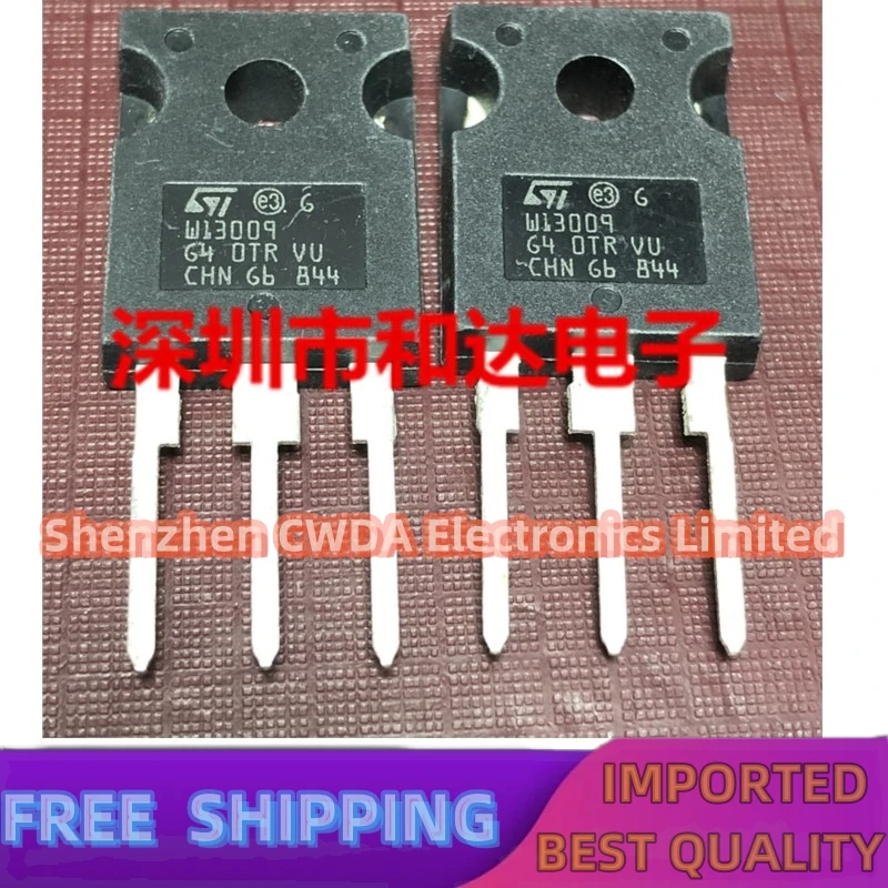 10PCS-20PCS  W13009 STW13009  TO-247 700V 12A   In Stock Can Be Purchased 