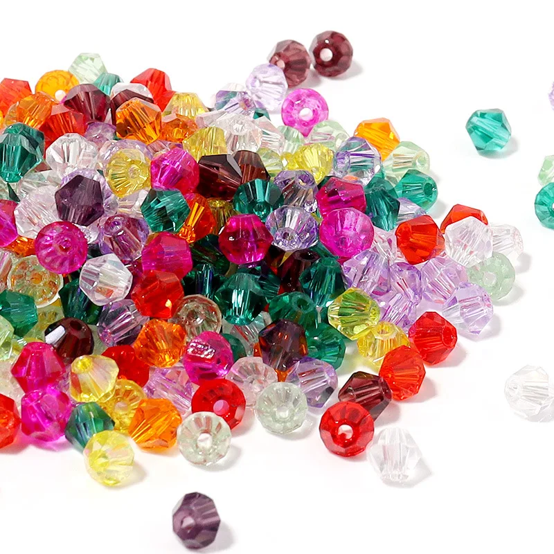 2400pcs/lot Original Crystal from Austria Rhombus Bicones Loose Beads Plain Color Wholsale for Bracelet Jewelry Cloth Making