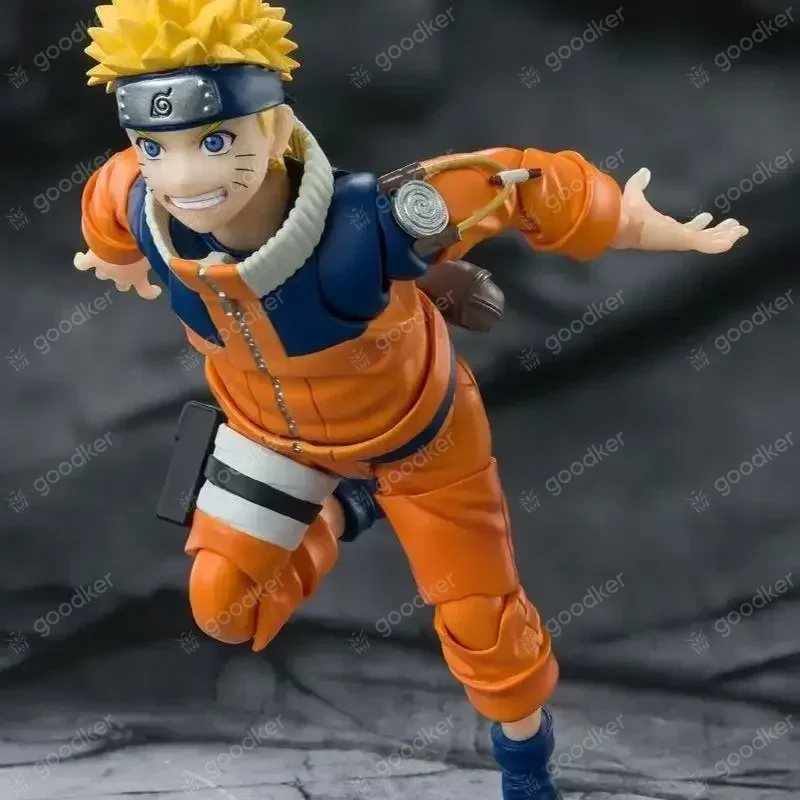 Figurka kolekcjonerska Bandai SHF Naruto Juvenile Naruto, model do składania, zabawka, prezent, figurka postaci, kolekcja zabawek.