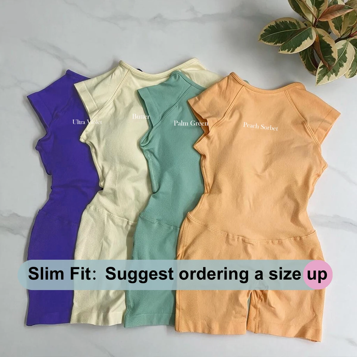 DL0g0 Impactive One-Piece Short Sleeve Bodysuit for Woman Seamless Padded Backless Jumpsuit Scrunch Booty Activewear Gym Clothes