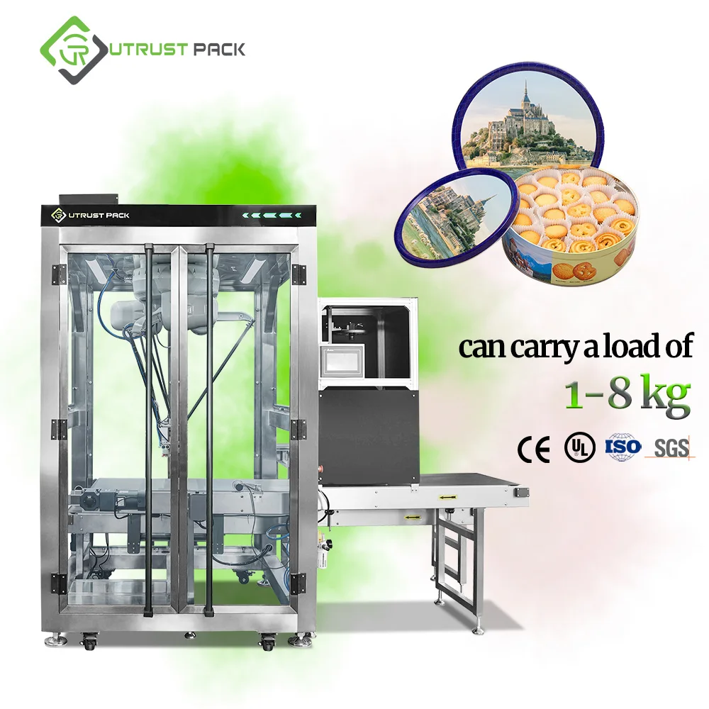 Reinforced Spider Robotic Arm Anti-shake Design For Bulk Bag Carton Filling