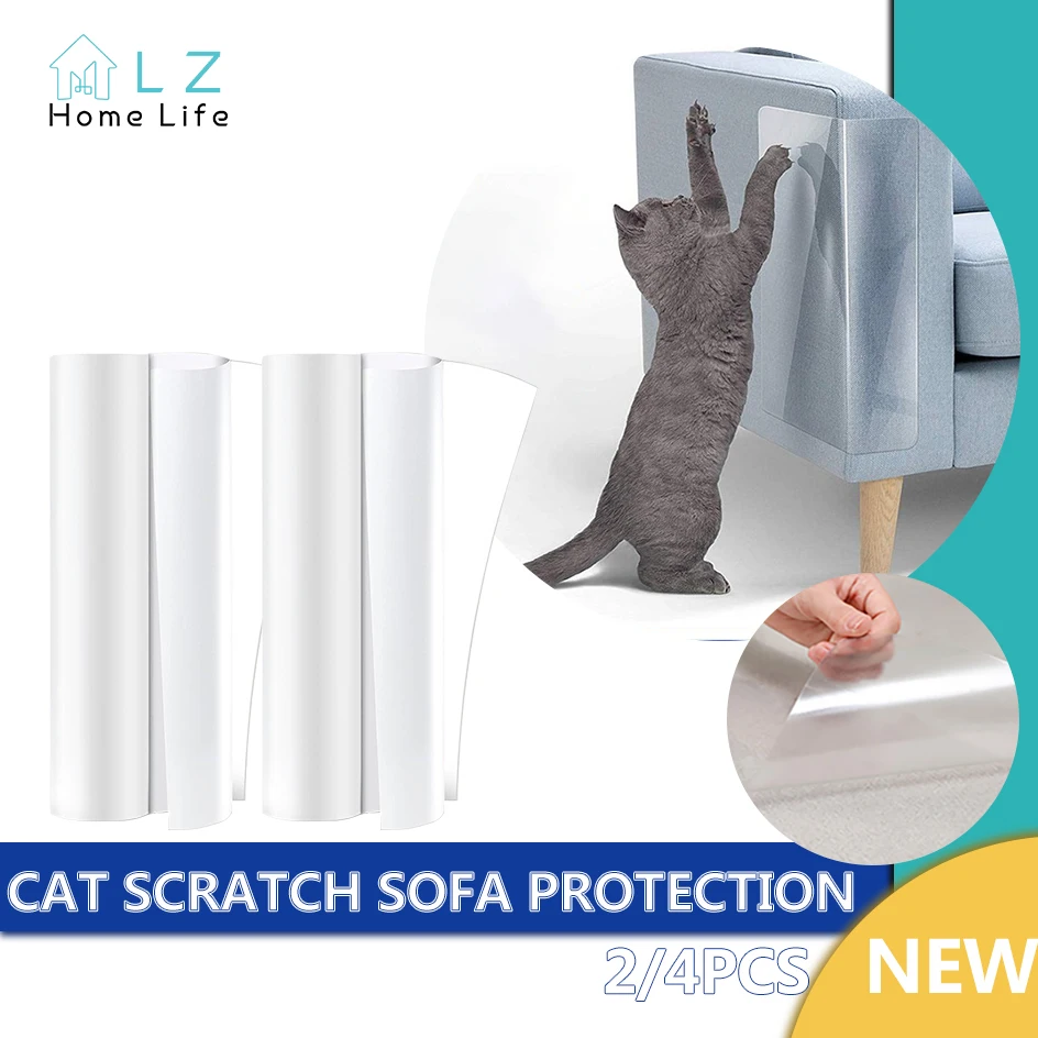 Cat Scrapers Cat Scratcher Sofa Tape Furniture Protection Scratching Post  Couch Guard Protector Cover Deterrent Pad for Cats