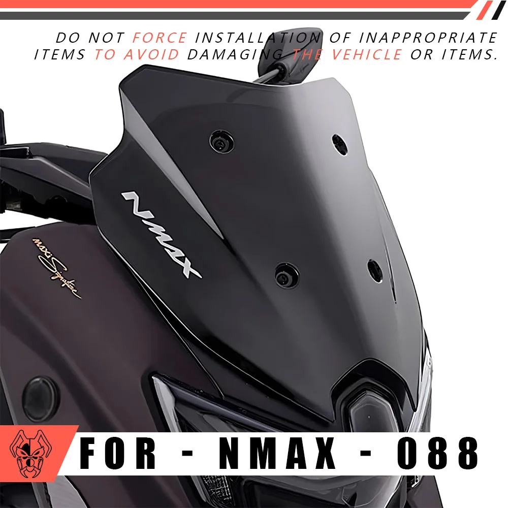 

MTKRACING For YAMAHA NMAX 2025 Motorcycle Windshield Modified Windscreen Wind Shield Guard Deflector Guard Accessories