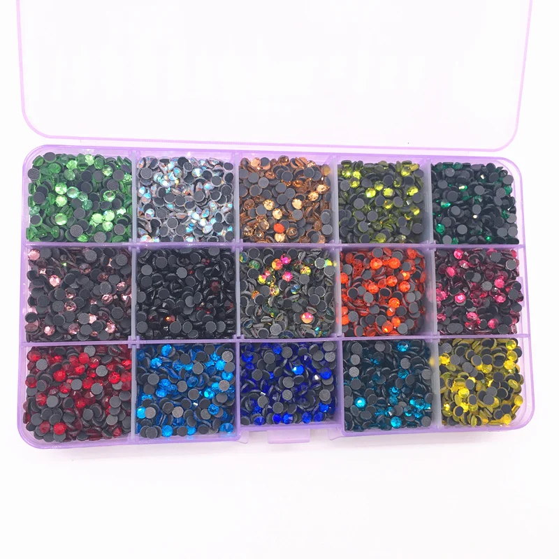 144pcs SS16(4mm) Hotfix Rhinestone For Wedding Clothing Clothing & Wedding Accessories Crystal Flat Back Fix Rhinestones AAA+