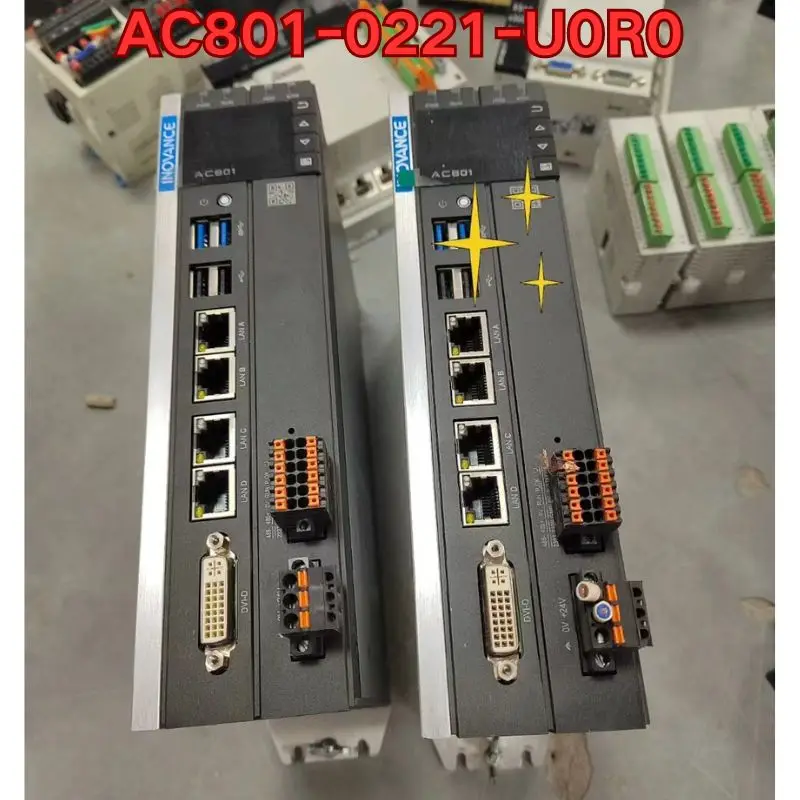 Second-hand slightly used AC801-0221-U0R0 motion controller function test is normal