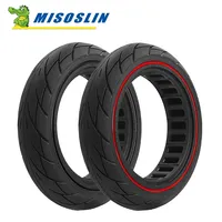 10x2.125 Rubber Solid Tire for Xiaomi 4 lite 2nd Gen, Mi4, Ninebot F20 F30 F40 Electric Scooter 10 Inch Puncture-Proof 250x54
