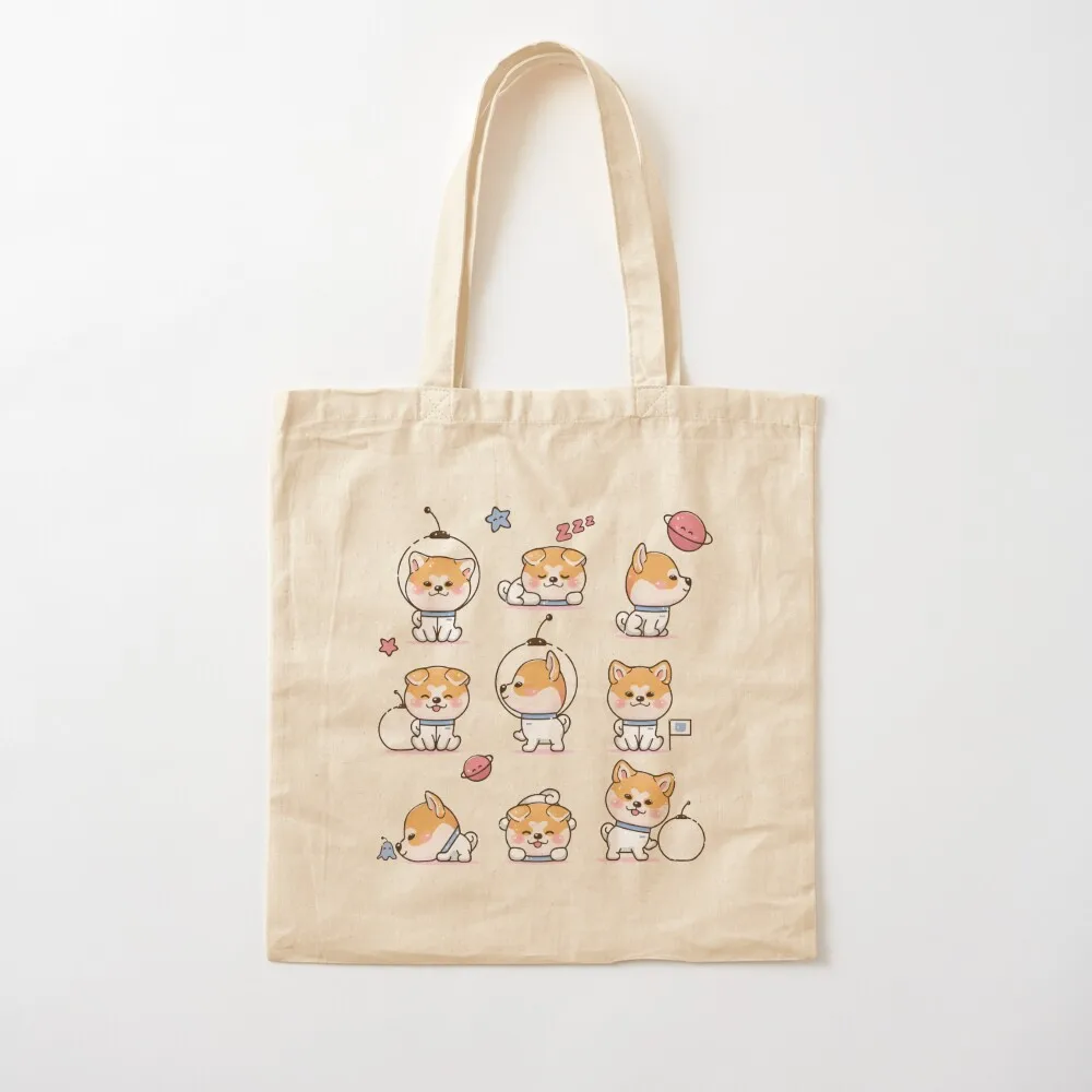 

Shiba Inu Pattern Tote Bag Big bag tote bag women Canvas Tote