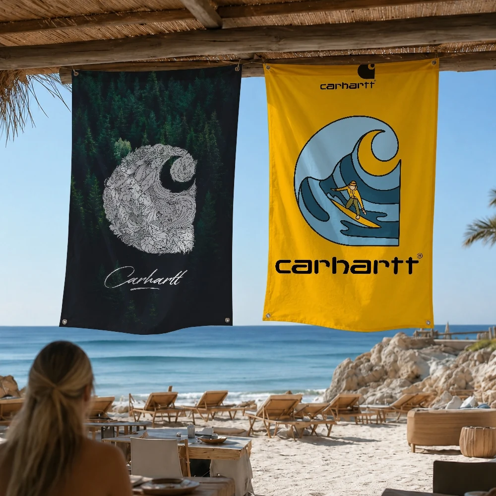 Bandera Decorativa de Moda para Exteriores de la Marca C-CarharttS-S, Ideal para el Hogar, Campamentos, Fiestas, Clubes, Jardín, Patio, Pared