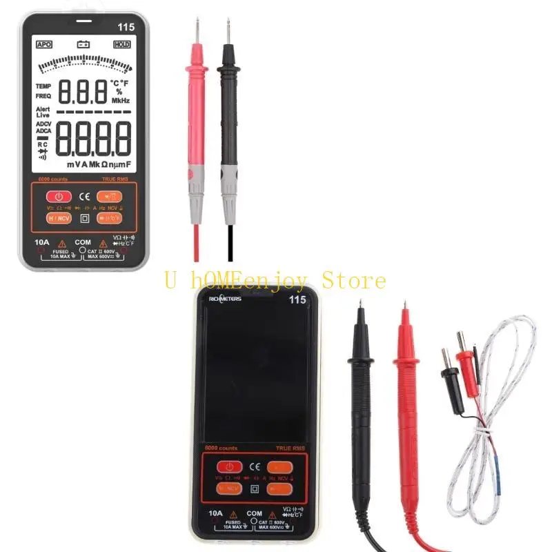 

B0KF LCD Digital Display Multimeter Ammeter Tester Current Circuit Det