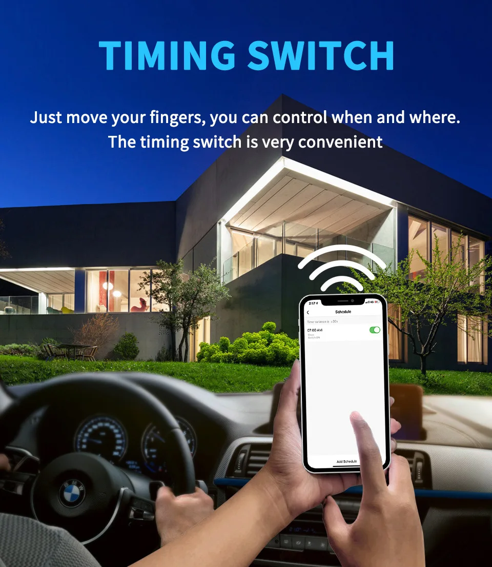 Tuya WiFi Smart Dimmable Copo de Luz, Alexa e Google Voice Control, GU10, 4W, ZN285816