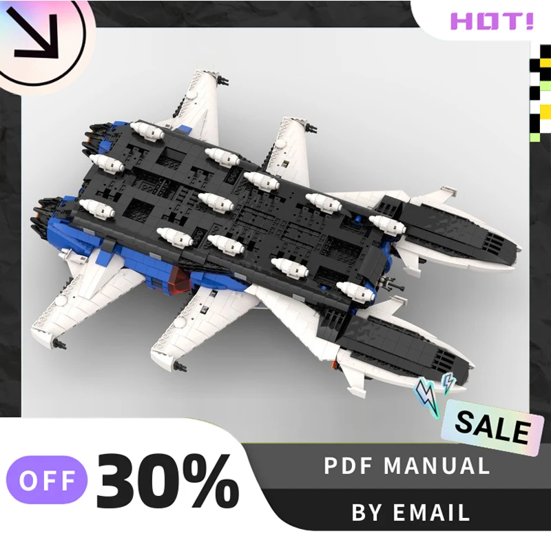 [6543PCS] Angepasst MOC Frostschutz flugzeug Kreative Bausteine Set STEM Spielzeug DIY Bau Modell Kit Geburtstag Geschenke