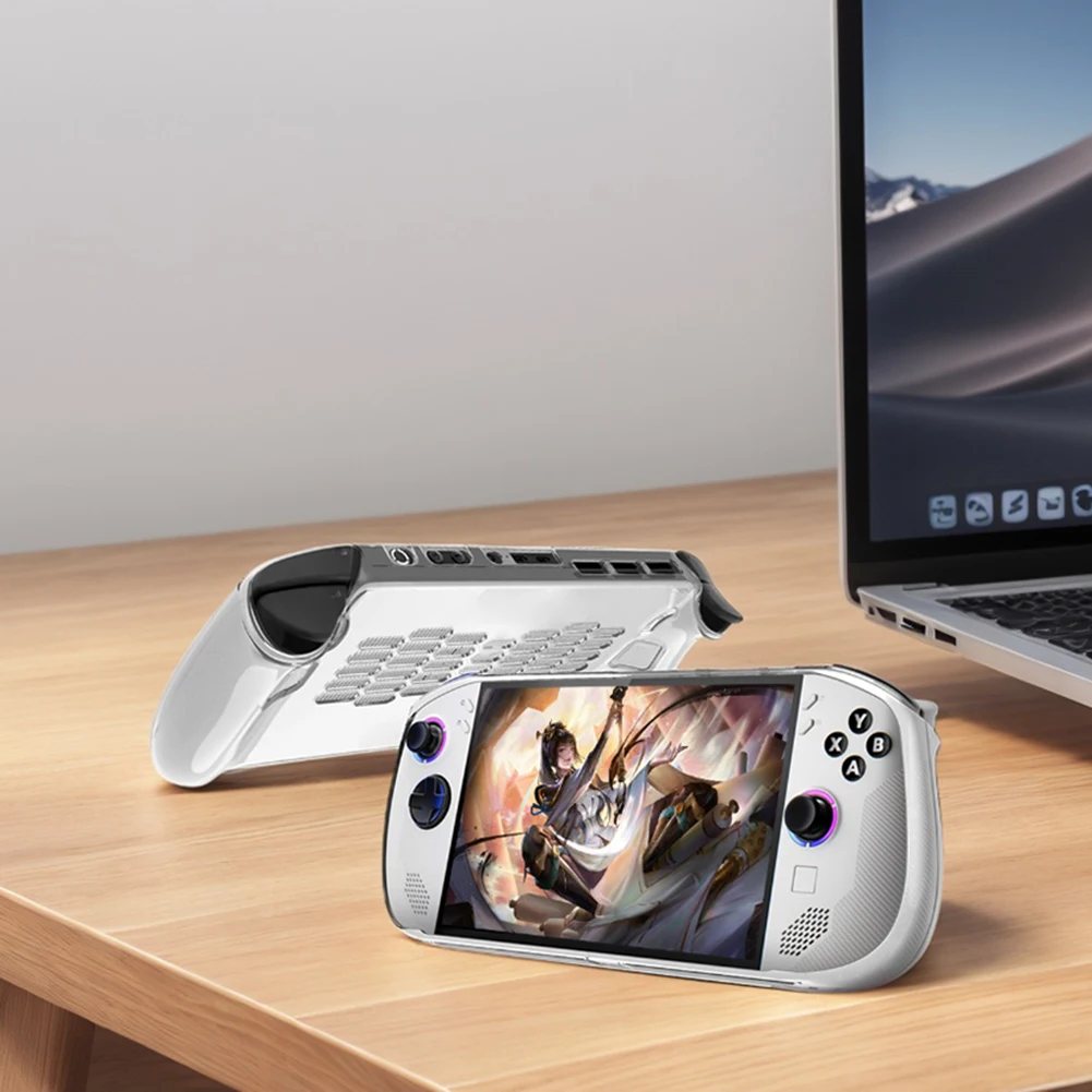 TPU Case for Lenovo Legion Go S Handhled Console Ergonomic Protection Cover Soft TPU Cover Case Protector Case Games Accessories