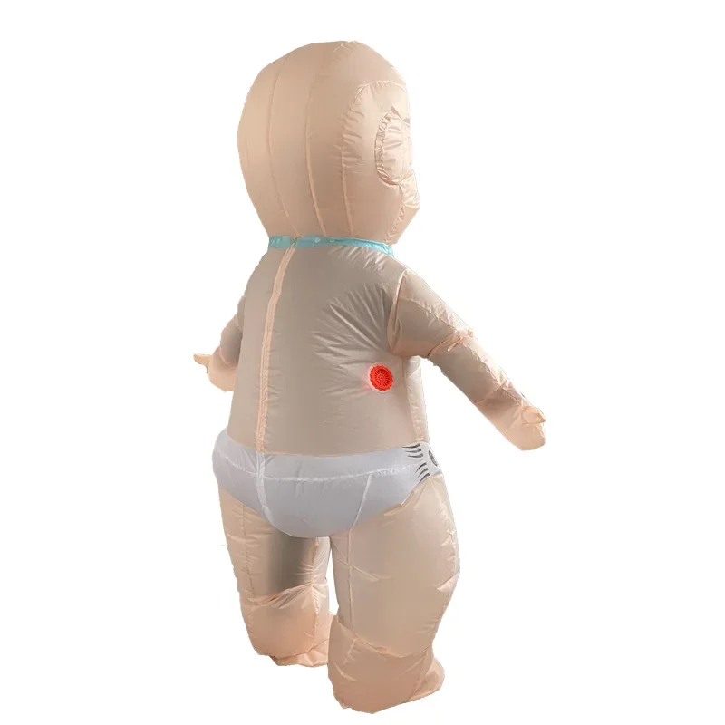 Disfraz inflable de muñeca gigante para bebé, traje de mascota inflado de cuerpo completo, divertido Purim, fiesta de Carnaval, accesorios de disfraz para Baby Shower