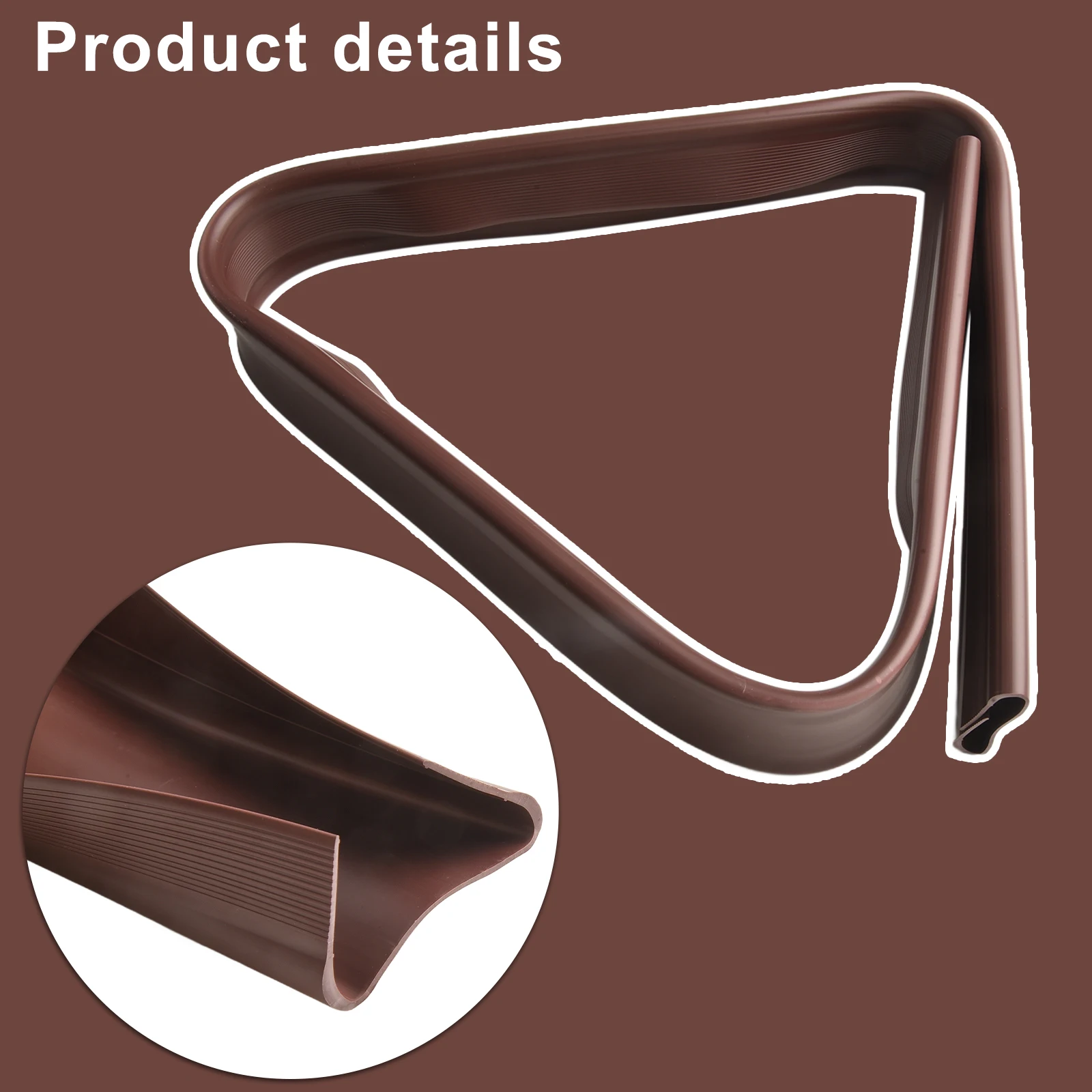 Flexible PVC Door Bottom Sealing Strip Designed for Blocking Draft Noise Wind and Water to Enhance Home Energy Efficiency