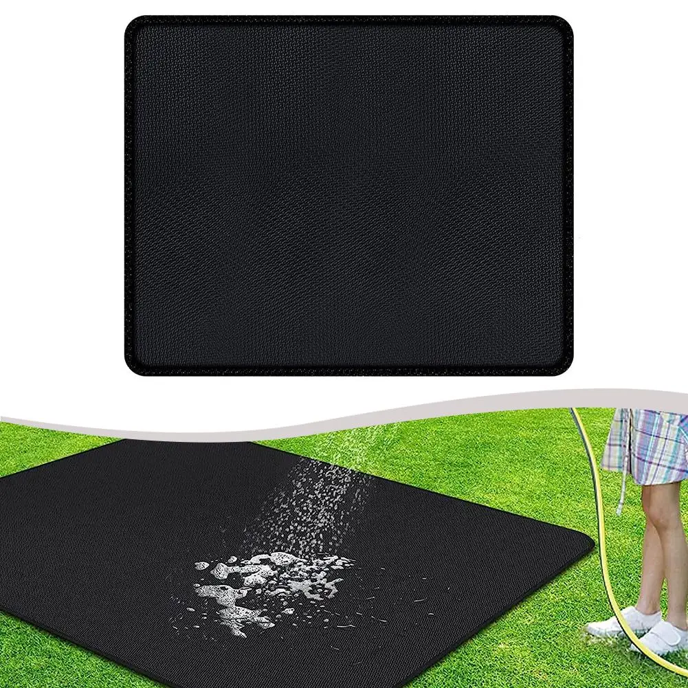 1pcs 48x30Inch Under Grill Mat Outdoor Grill Mat For Deck Grill Floor Mats Protect Deck BBQ Mat For Under BBQ Absorbent Oil Pad