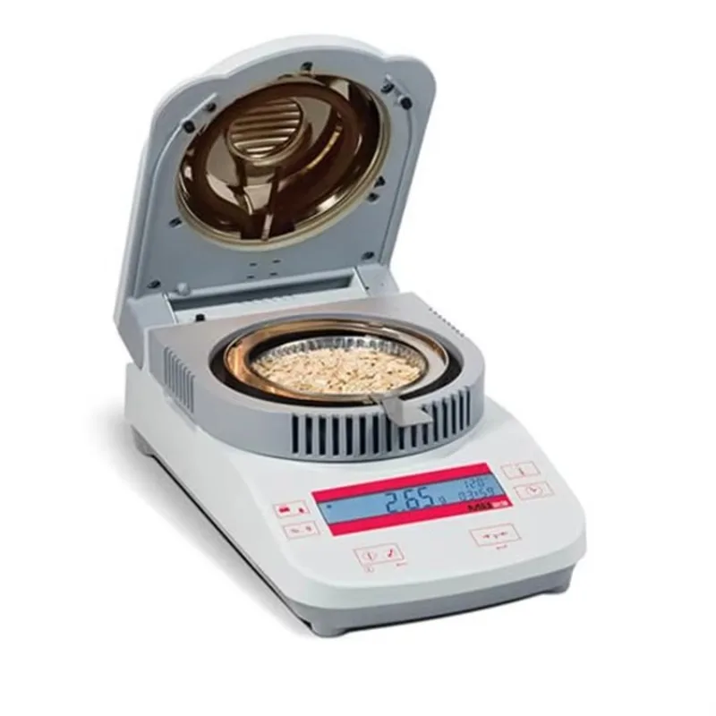

Veidt Weighing for Ohaus MB25ZH 110g 0.01g Grain Moisture Meter Digital Moisture Analyzer Halogen Sawdust Moisture Meter