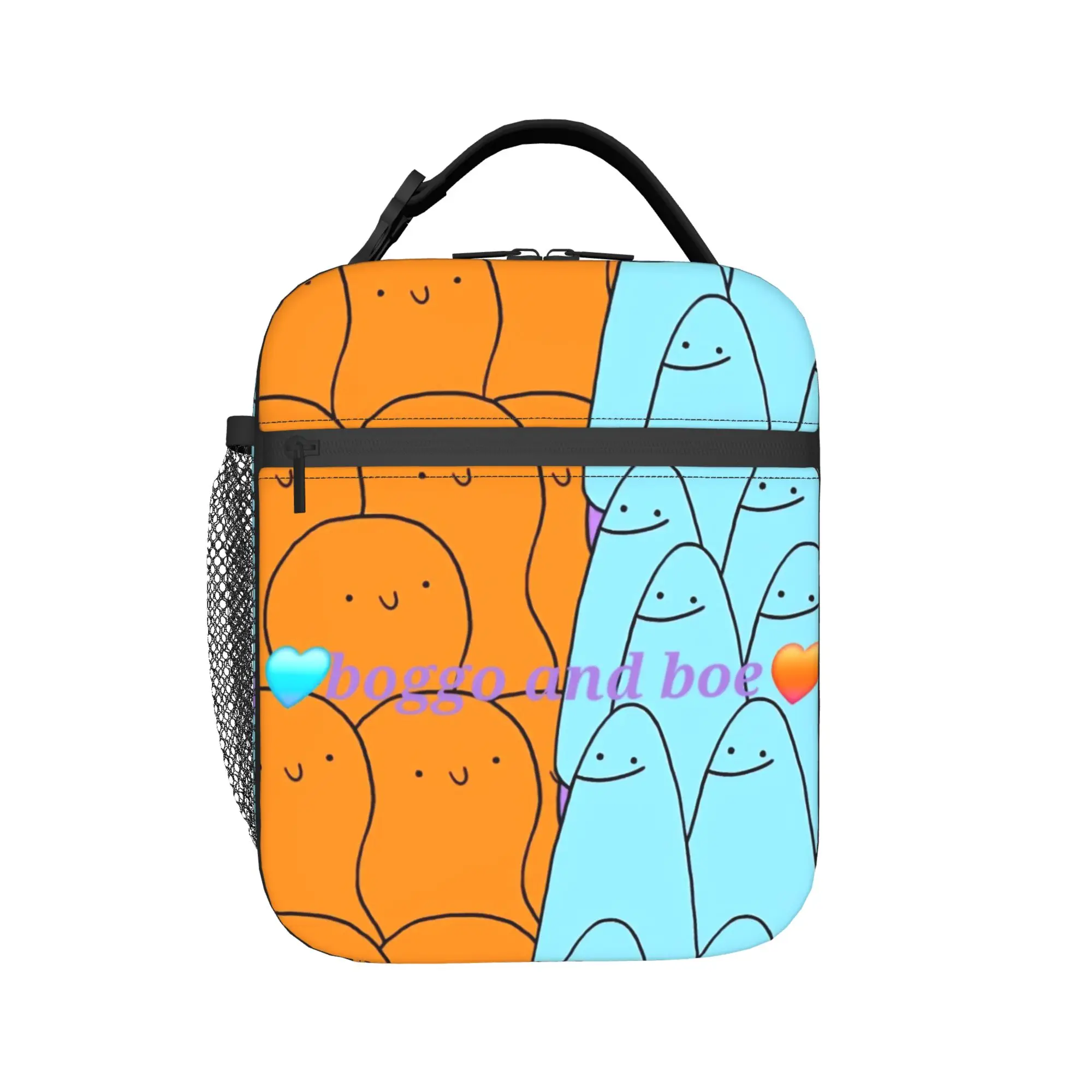 The Land of Boggs  Thermal Insulated Lunch Bag for Work  Portable Bento Box Men Women Cooler Thermal Food Box