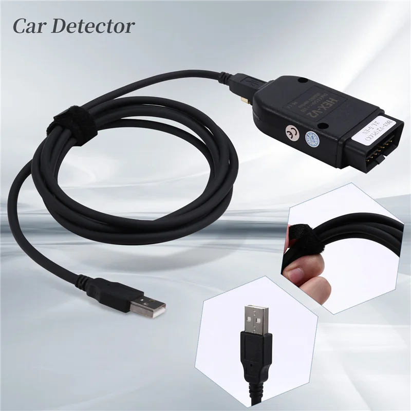 5X HEX-V2 VCDS 24.5 ATMEGA162 5054 USB 2.0 واجهة لشركة فولكس فاجن سكودا مقعد 1996-2017 النسخة الإنجليزية-N25R