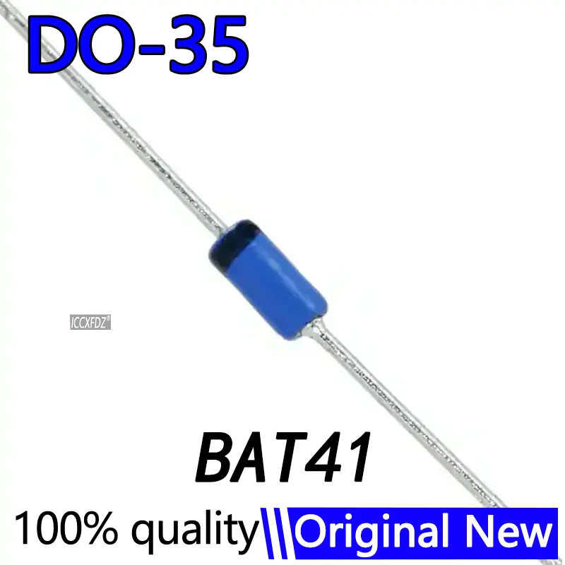 10Pcs/Lot New BAT41 BAT42 BAT43 BAT46 BAT47 BAT48 BAT DO-35 DO35 SMALL SIGNAL 100% In stock Original