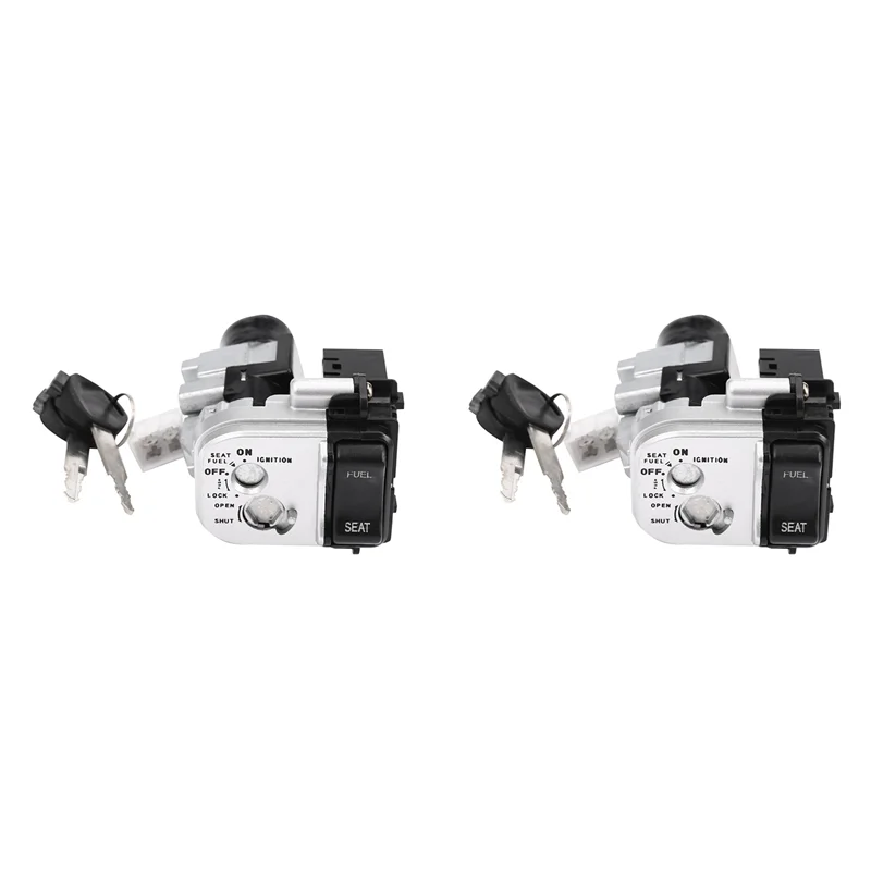 

2X Motorcycle Ignition Switch Barrel Lock With Keys For Honda PCX 125 150 PCX125 PCX150 2010-2013