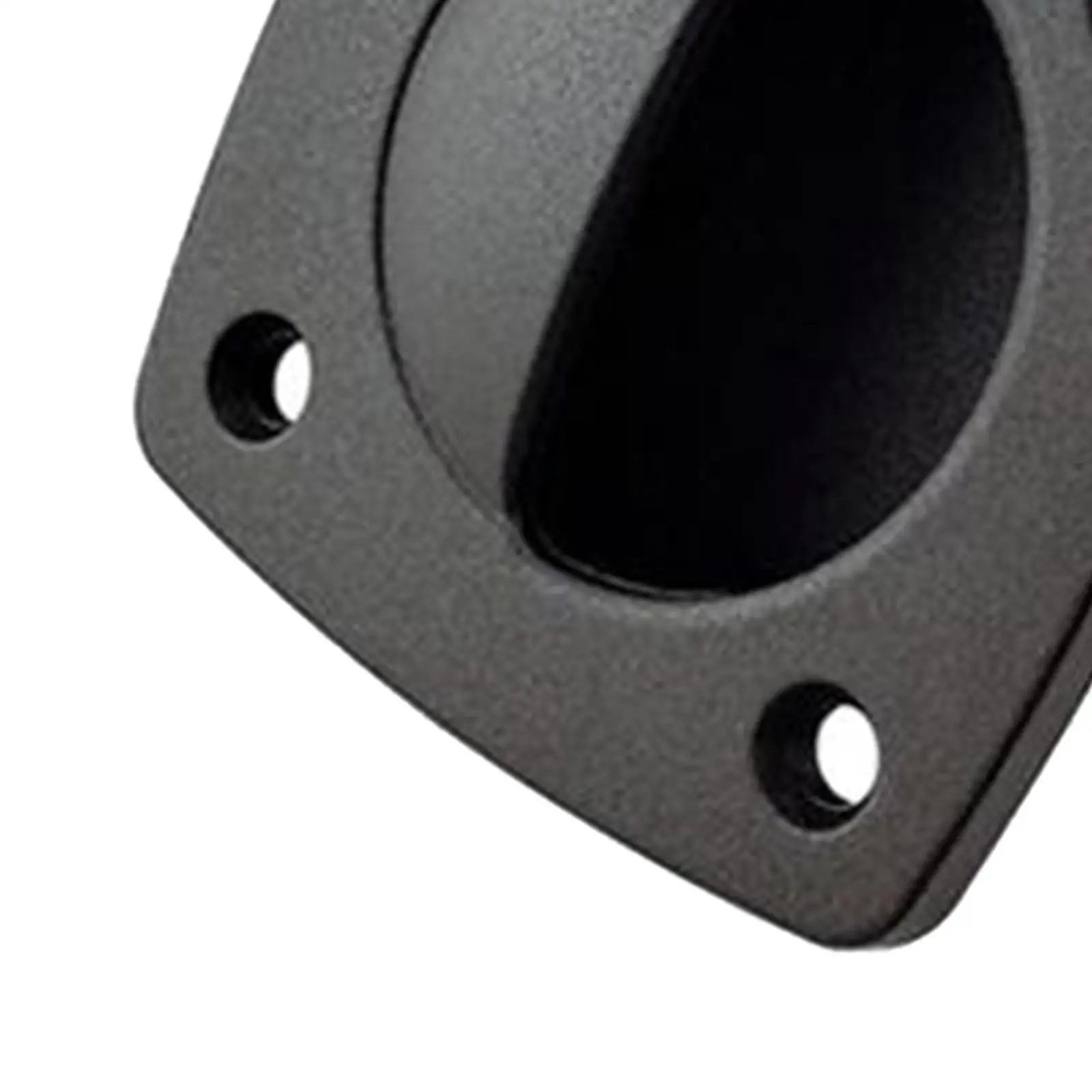 Marine Flush Pull Round Handle Nylon Black Floor Latch Ring for Cabinet Drawer Hatch Furniture