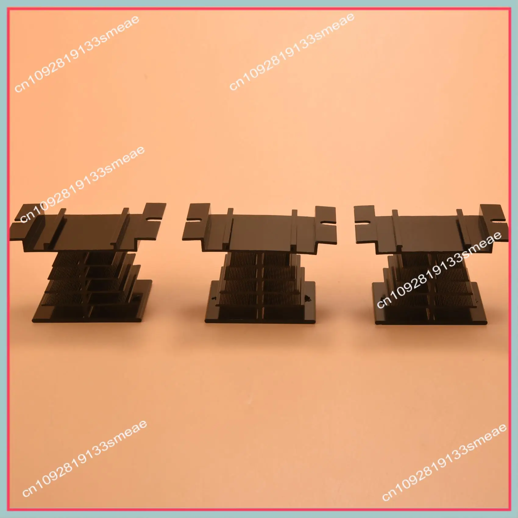 N94R Solid State Relay Heat Sink,3PCS Aluminum Heatsink PID Temperature Controller Heat Sink For Solid State Relay And SSR Radia