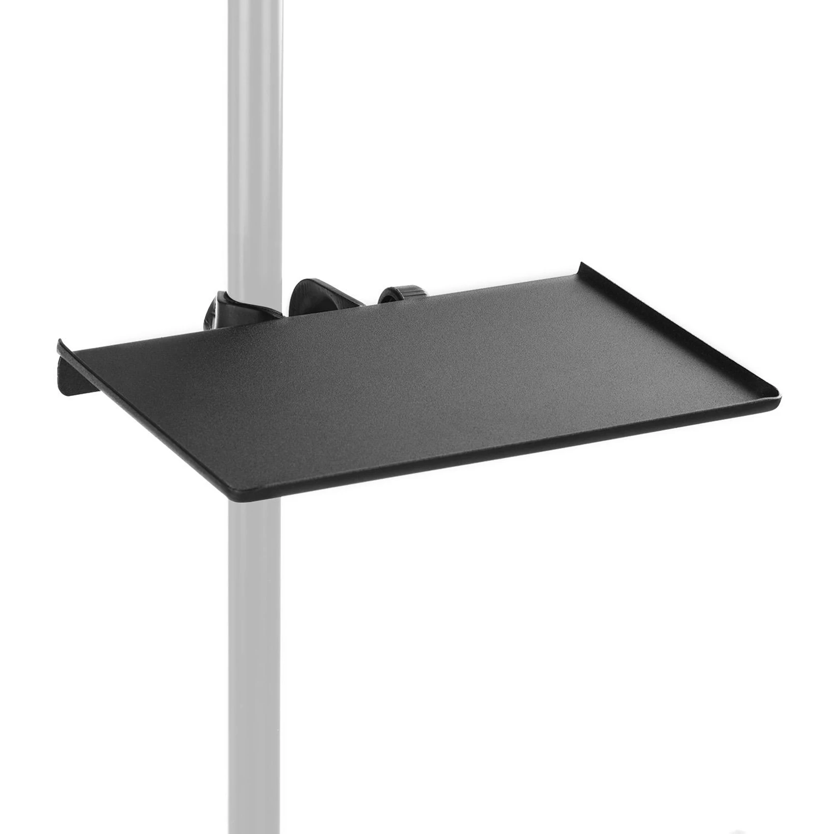Ingenious-2X Universal Microphone Stand Clamp-On Tray Metal Material With Mounting Clamp