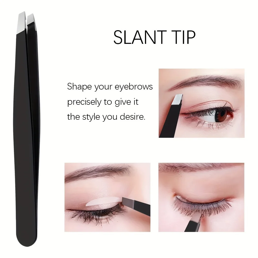 30X Magnifying Mirror （Magnified Makeup Mirror ） with 4Pcs Eyebrow Clip, for Grooming & Travel