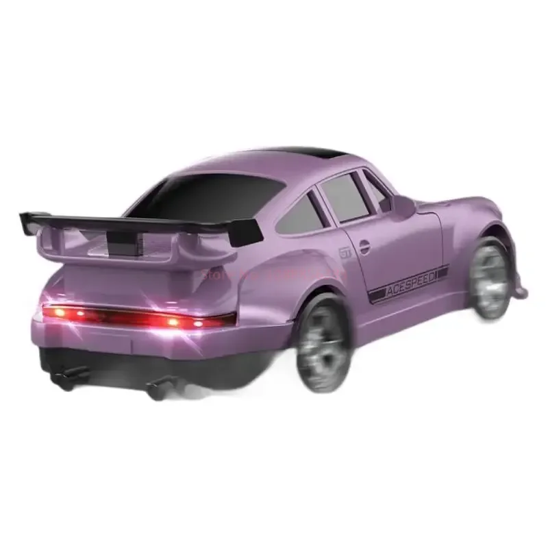 1: 64 Four-Wheel Drive Rc Remote Control Car 2.4g Desktop Pocket Mini Simulation Drift Car Lighting