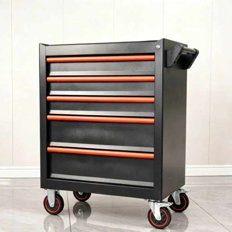 7-Drawer Rolling Tool Cart Workbench Trending Wholesale New Design 245-Piece Combination Handle Heavy Duty
