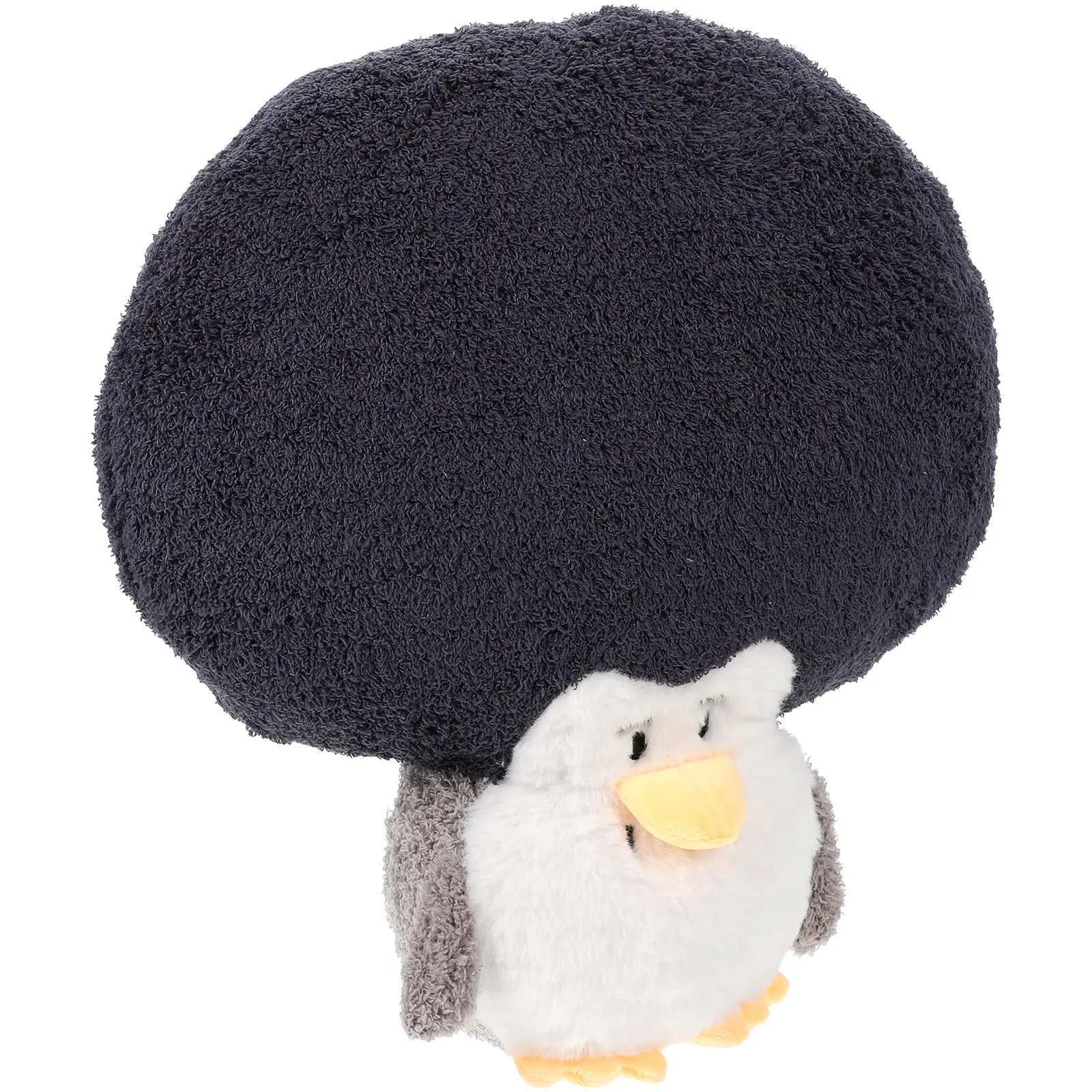 

Explosion Head Penguin Decorative Stuffed Animal Bright Color Washable Safe Material Portable for Bedroom Home Car Crib Kids