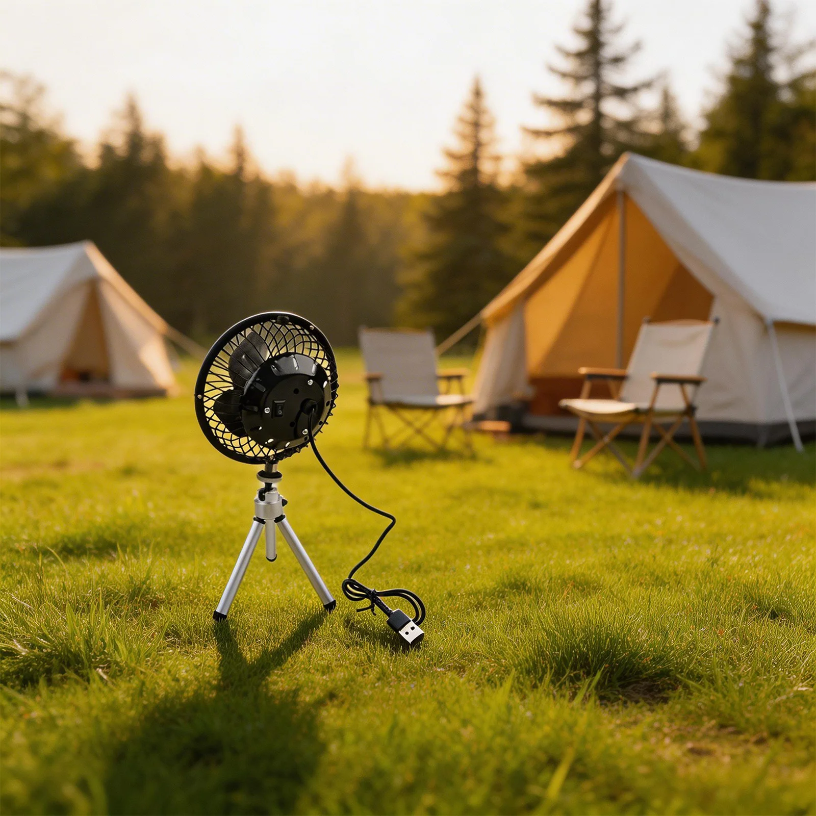 camping-fan-dual-powered-fan-for-picnics-black-adjustable-telescopic-stand-fan-camping-fan-10w-solar-panel-adjustable-stand