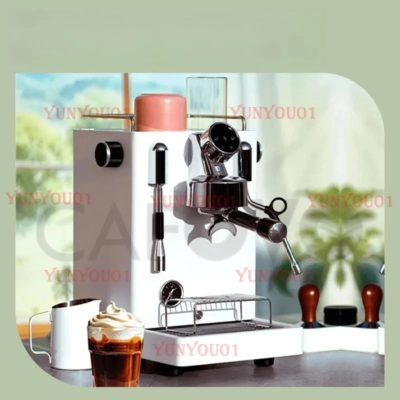

CAFOVO CM6005 Commercial Espresso Machine 3100W Dual Pump Triple Boiler PID Temperature Control 3-Hole Steam Wand Cafe Home Use