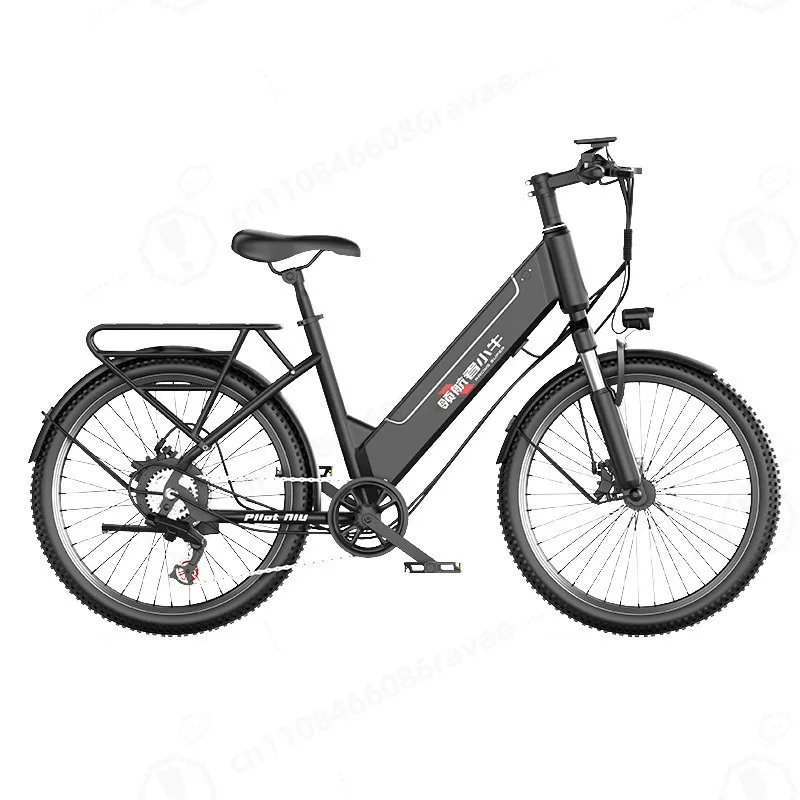 26 Inch Electric Assist Mountain Bike 21 Speed Electric Bicycle Off Road E-Bike For Outdoor Riding