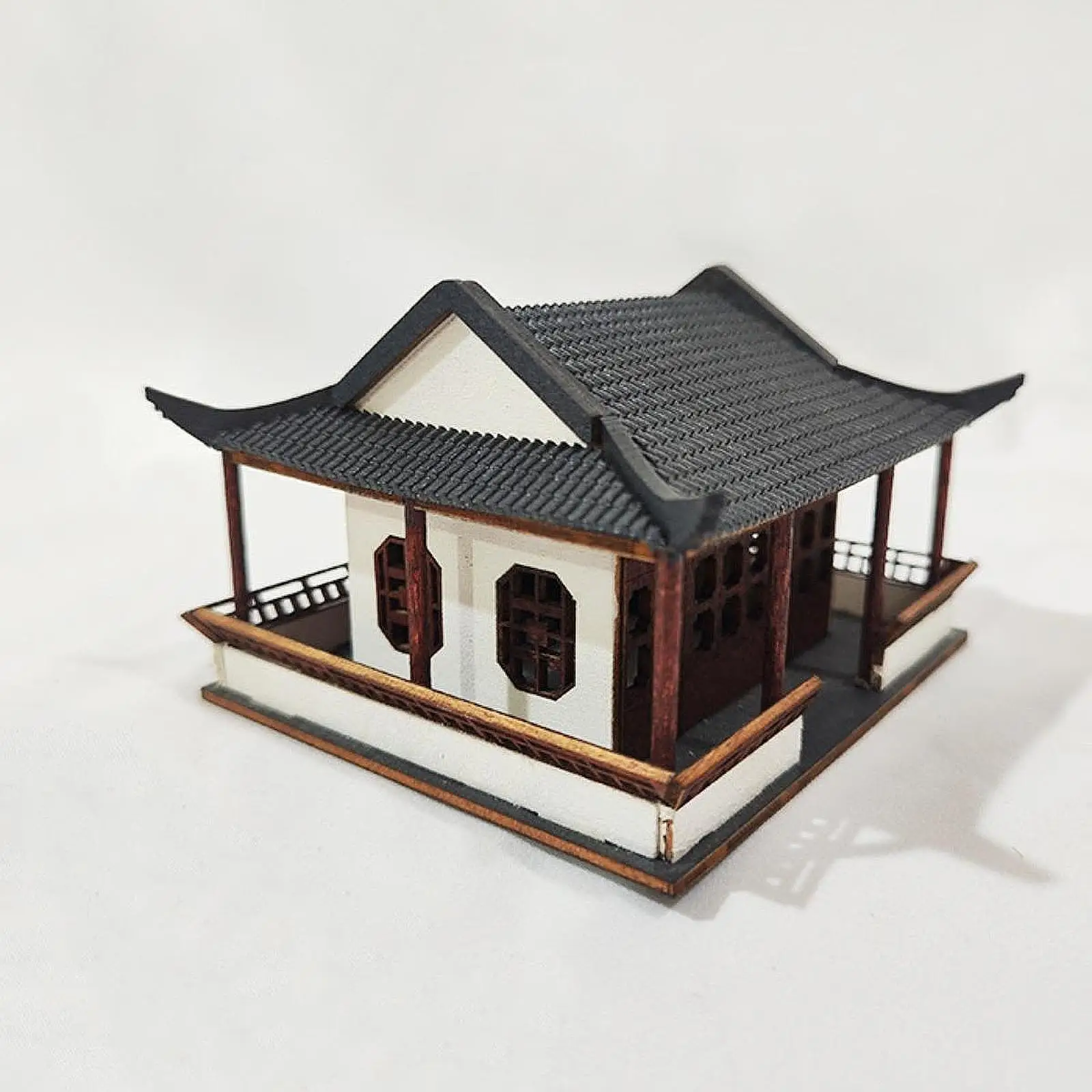 

Китайская архитектура, коллекция статуй, ремесленная фигурка, украшение для спальни