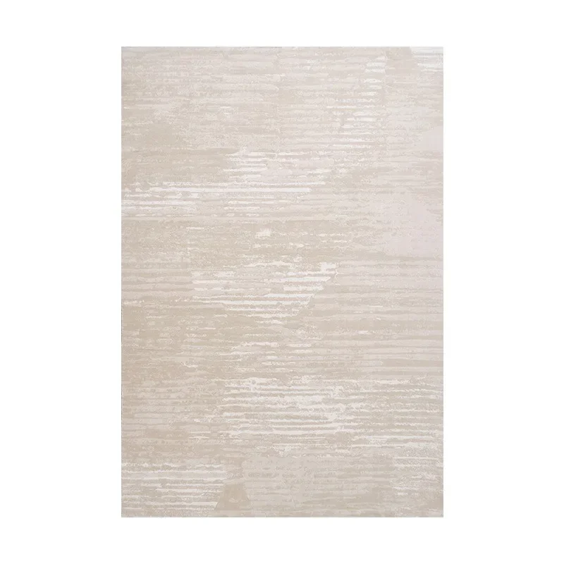 Modern simple wind waterproof and anti-fouling round household carpet living room carpet bedroom bedside blanket floor mat