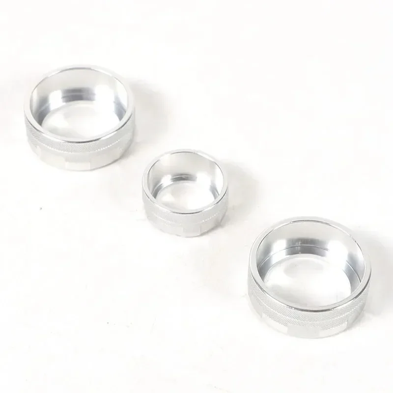

Aluminum Alloy Black For Toyota GR Supra A90 2019-2026 Car Air Conditioning Volume Knob Ring Cover Trim Interior Car Accessories