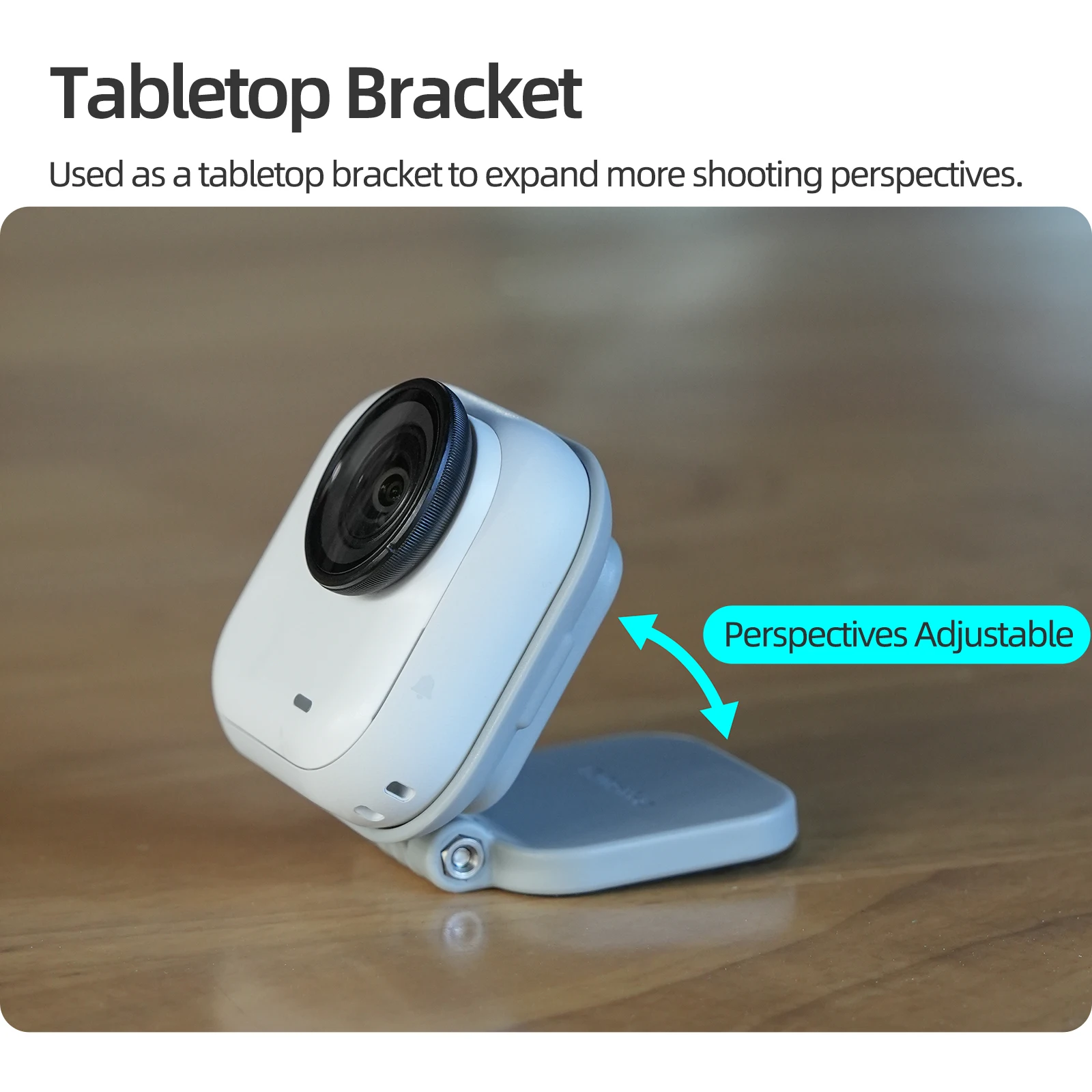 

Rotating Folding Mount for Insta360 GO Ultra Magnetic Mount Ultra Base Sport Camera Accessory