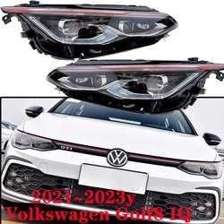 1 pz paraurti auto faro per Volkswagen Golf8 faro GOLF8IQ 2021 ~ 2023y accessori auto faro per VW Golf8 fendinebbia