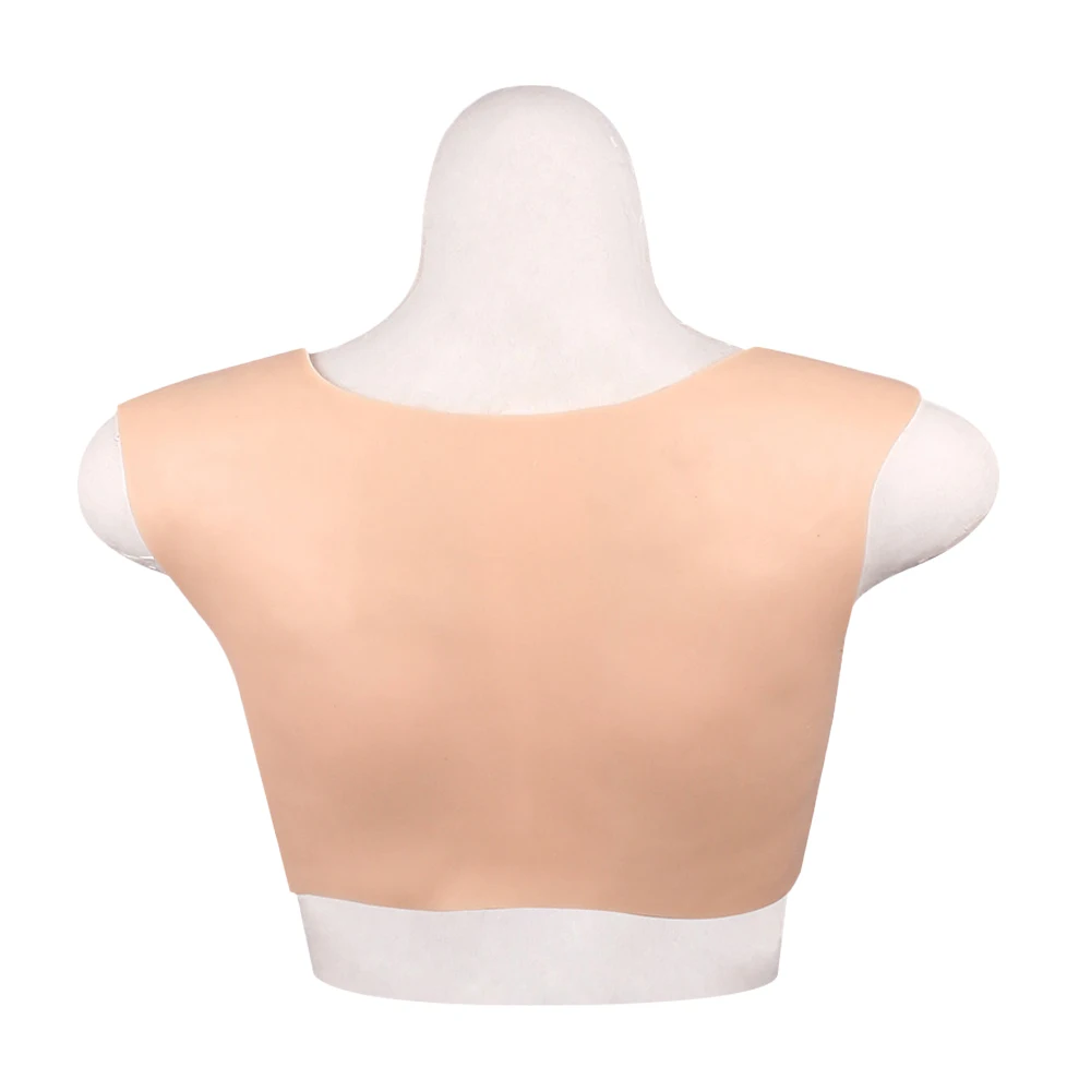 Eyung Low Collar Silicone Breast Forms Realistic Fake Boobs Tits Meme Enhancer For Crossdresser Drag Queen Shemale Transgender