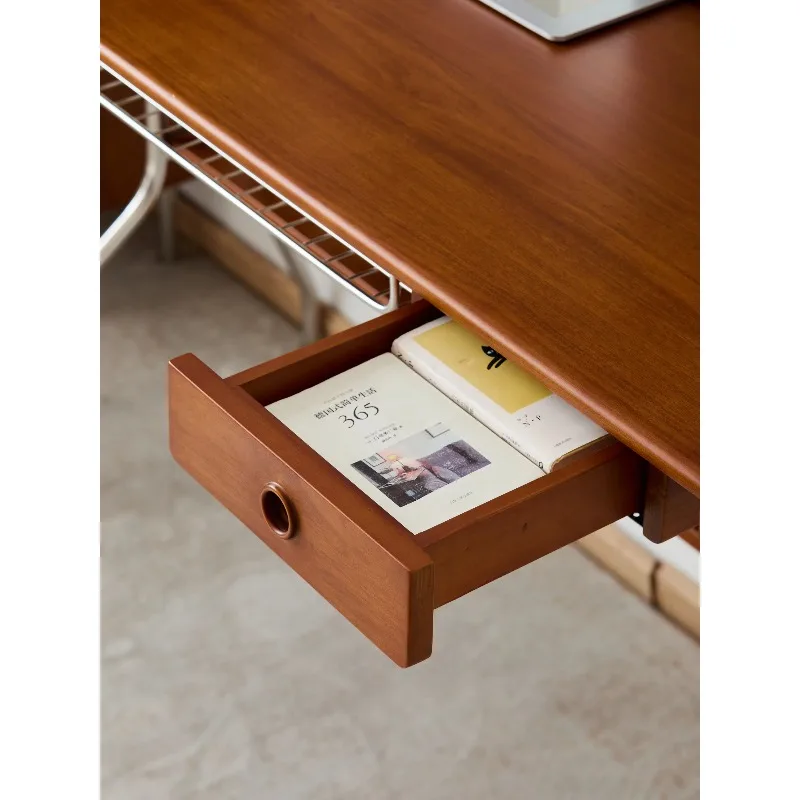 Home Desk Student Writing Study Simple Computer Desk Desktop Bedroom Desk with Drawer