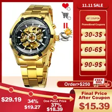 Winner Skeleton Automatic Watch #4