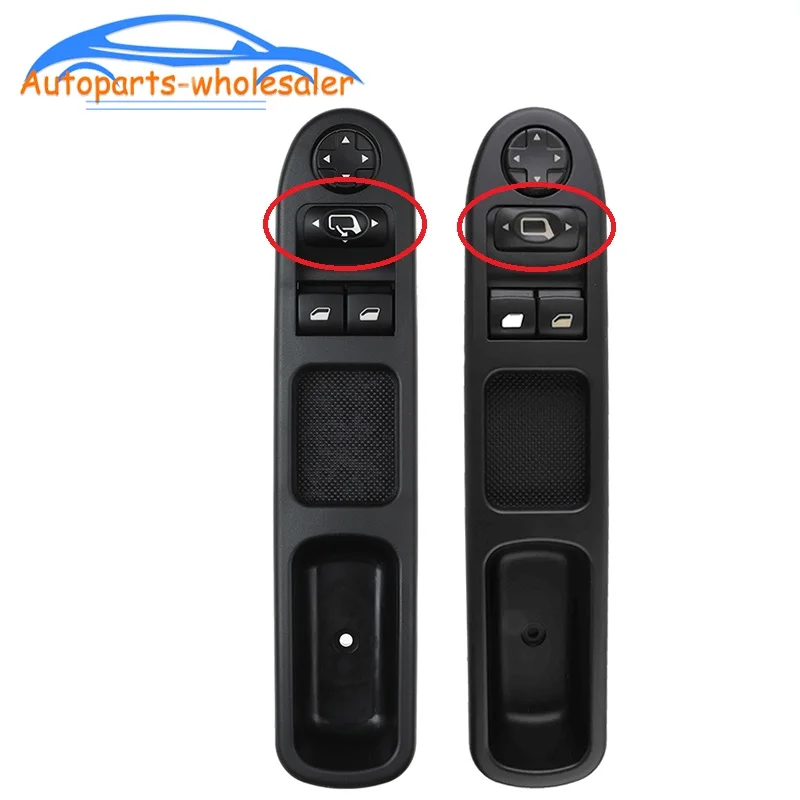 Car Accessories Driver Side Electric Power Master Window Switch LHD 6554.QA 6554QA 9654859677 For Peugeot 207 207SW 207CC