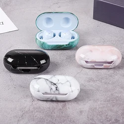 Funda con patrón de mármol para Samsung Galaxy Buds +, carcasa protectora de PC dura, funda para Samsung galaxy Buds plus buds buzz Capa