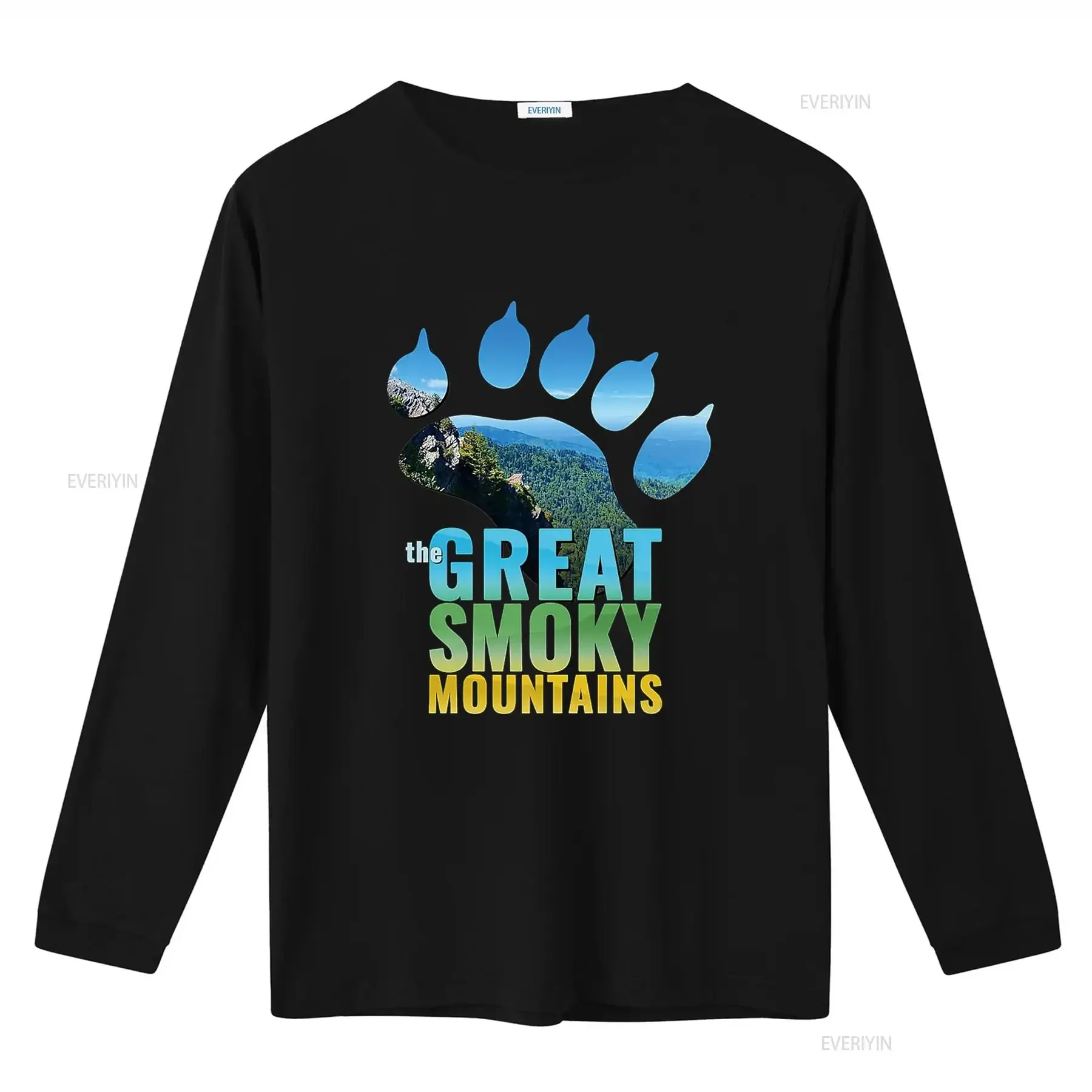 تي شيرت Great Smoky Mountains National Park Smokies Bear Paw 05 Premium تي شيرت عتيق مغسول قليلاً ملابس الشارع