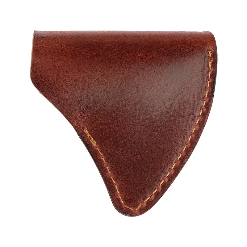 غطاء حماية بأكمام شفرة الفأس مع حامل خصر لحقيبة جلدية للعمل والتخييم في الهواء الطلق #4