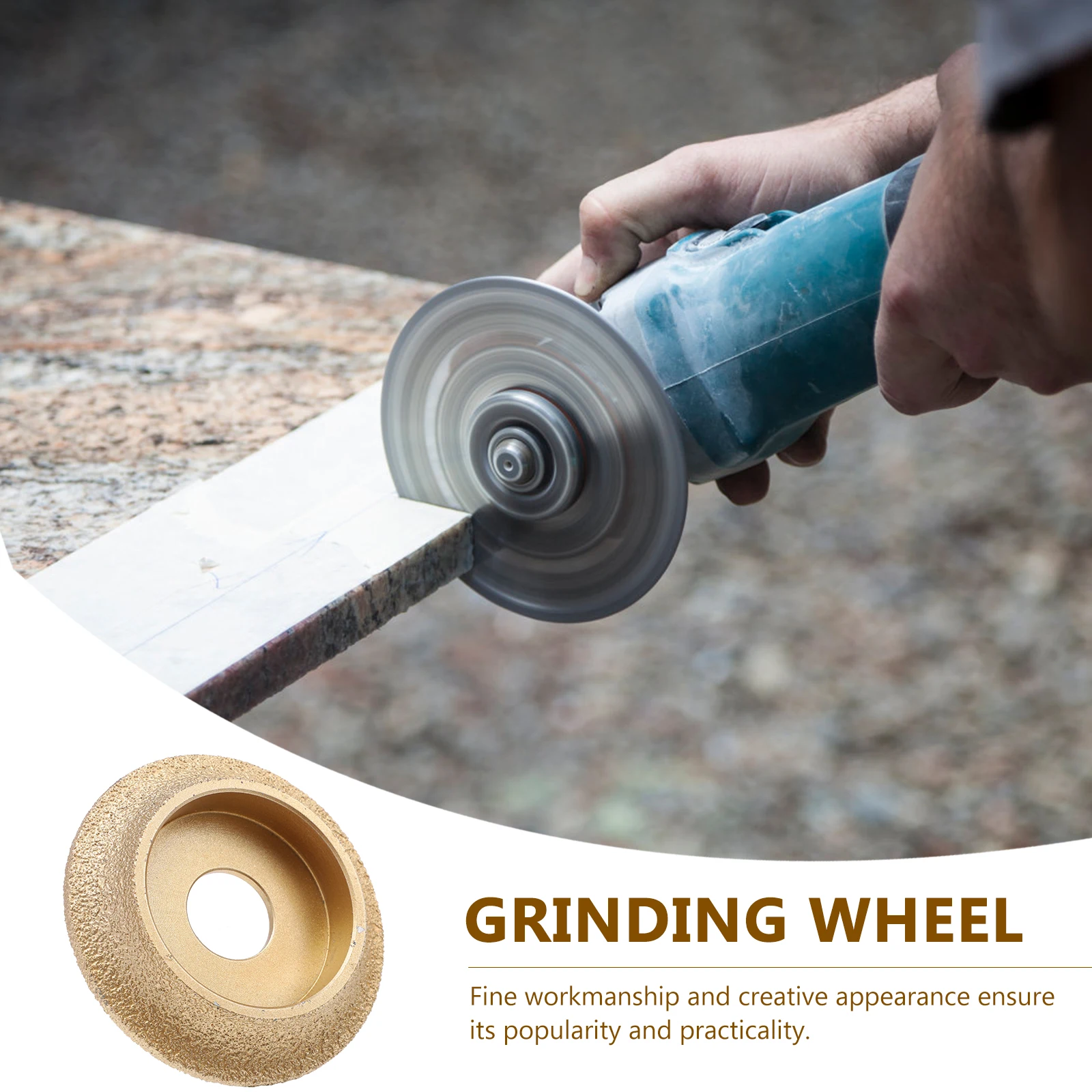 

Diamond Grinding Wheel Bowl Cup Cutting Disc for Marble Desktop Tool High Quality Particles Precision Production Faster