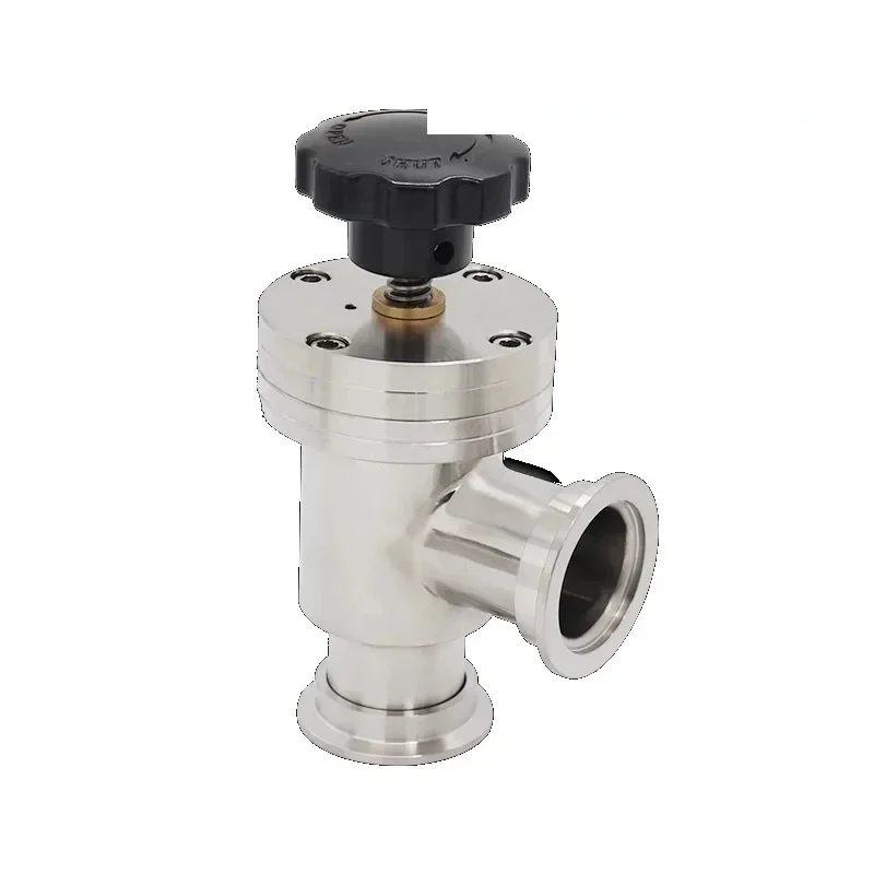 Stainless steel manual baffle valve KF-16 KF-25KF-40 KF-50 KF valve angle valve